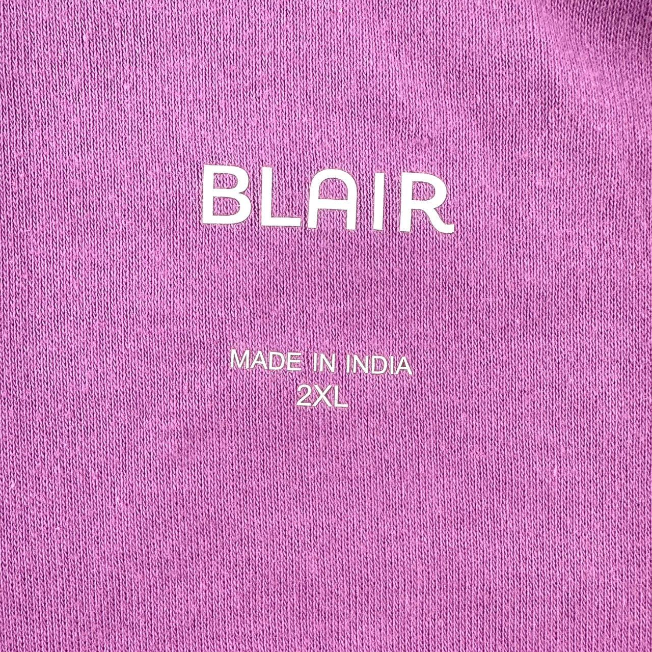 Vintage Blair Lavender Embroidered Floral Henley