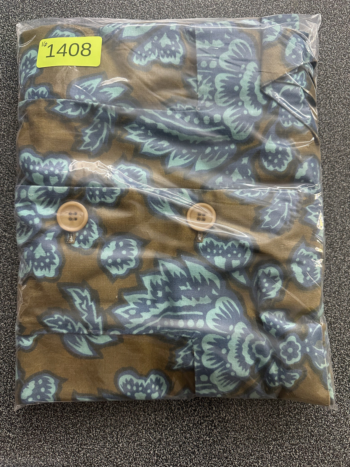 Majestic Vintage 70s Eclectic Grandpa Whimsigoth Blue Green Damask Tapestry