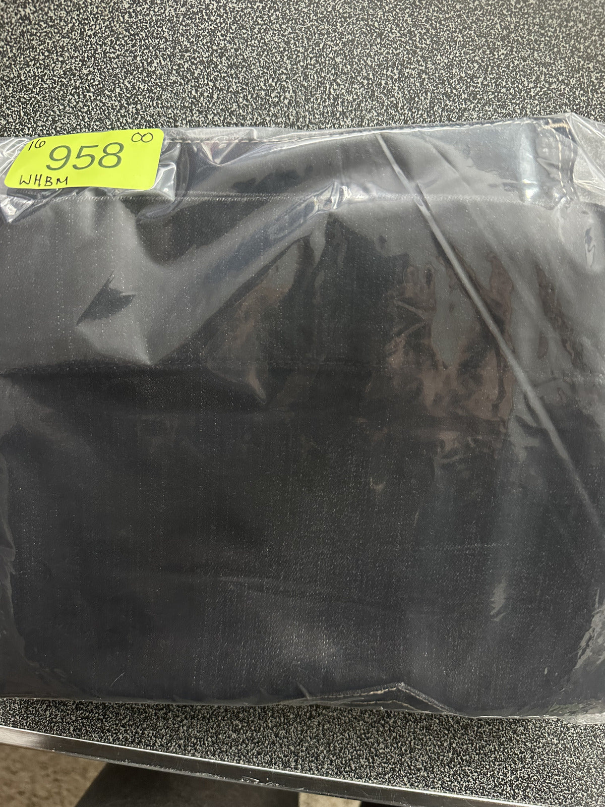 White House Black Market Dark Wash Denim Mini Skirt Low Rise Zipper Closure