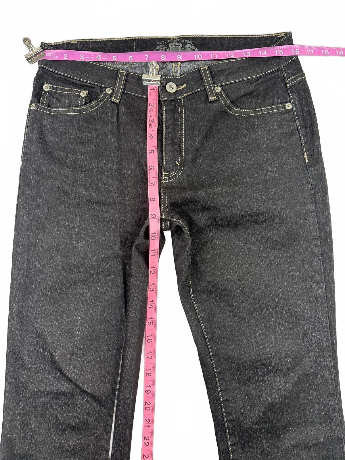 U.S. Polo Assn. Black Bootcut Jeans Classic Retro Denim