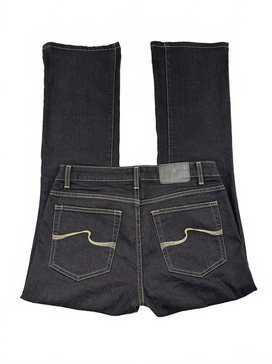 U.S. Polo Assn. Black Bootcut Jeans Classic Retro Denim