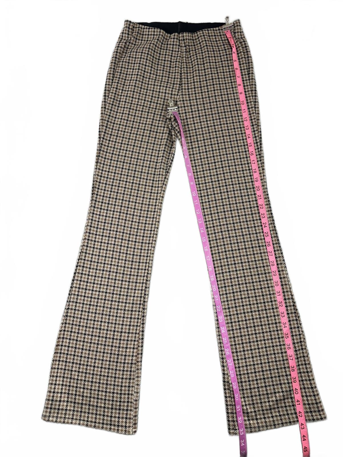 American Eagle Houndstooth Flared Pants