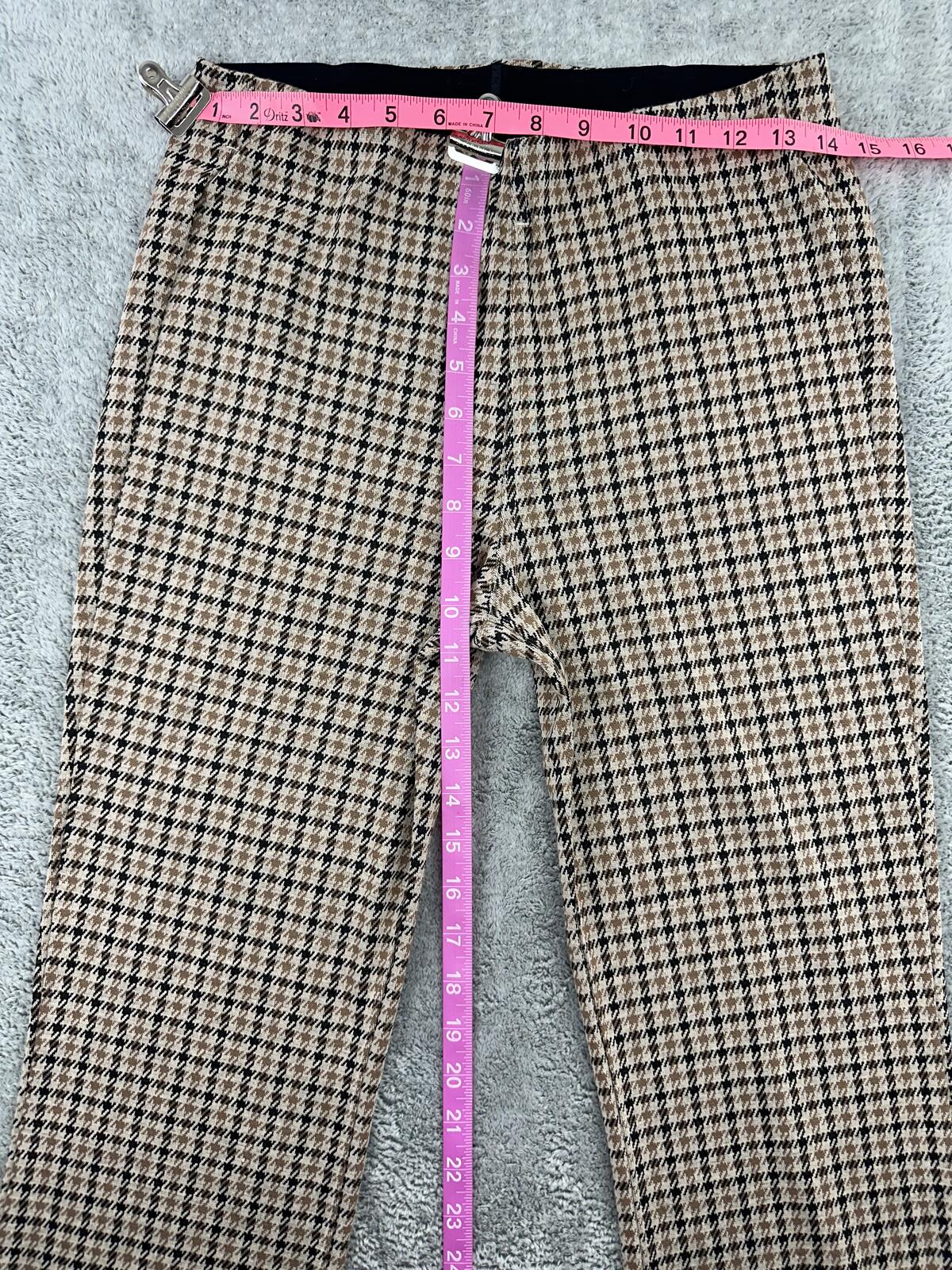 American Eagle Houndstooth Flared Pants