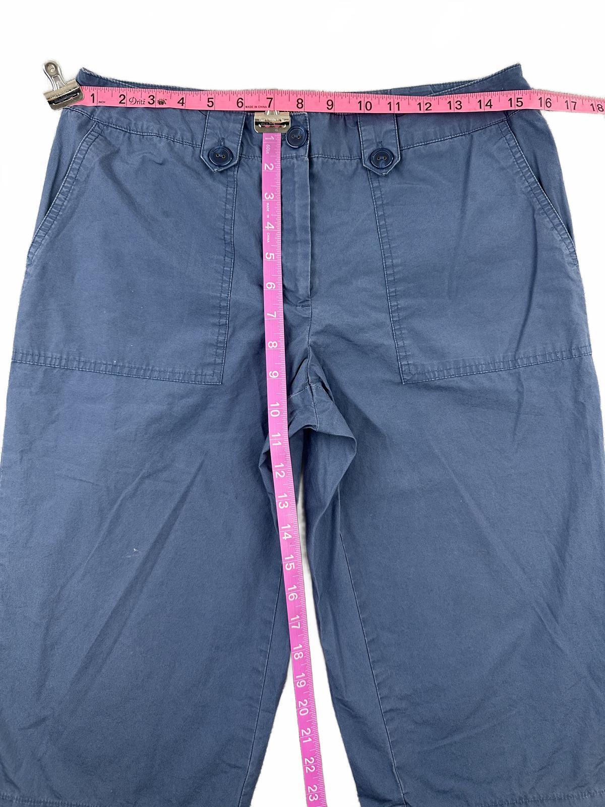 Pantology Blue Cotton Bermuda Shorts Casual Relaxed Fit