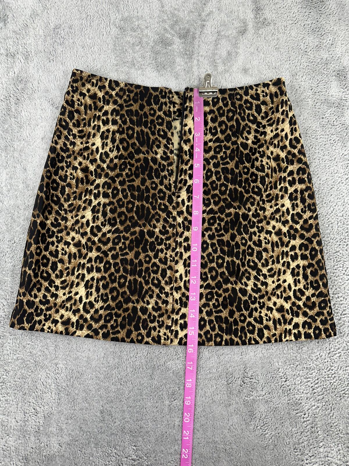 Wrapper Leopard Print Mini Skirt Y2K Animal Print Festival Party Skirt