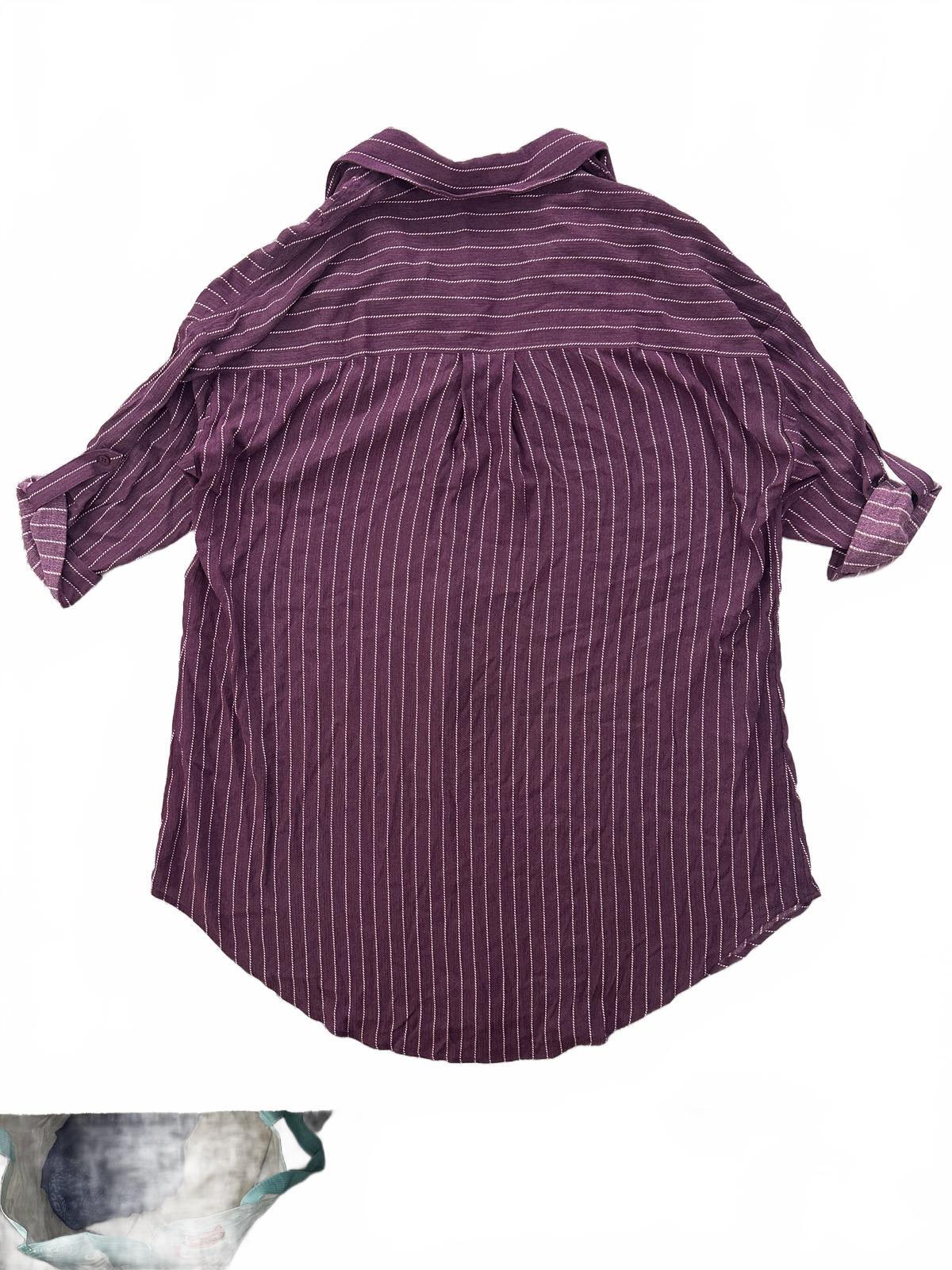 NWT Torrid Gauze Open Front Shirt Kimono Potent Purple