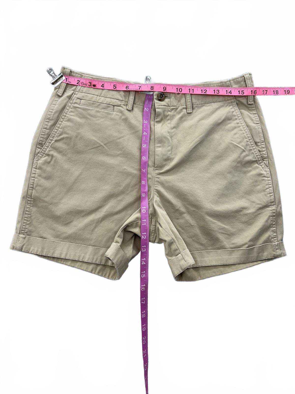 Gap Khaki 5 Inch Short Beige Tan Casual Summer Classic Shorts