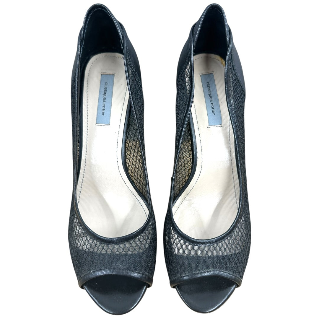 Classiques Entier Charlotte Mesh Peep Toe Stiletto Pumps