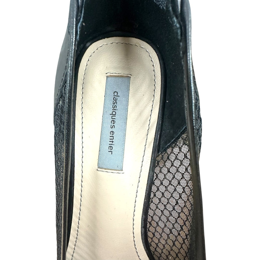 Classiques Entier Charlotte Mesh Peep Toe Stiletto Pumps