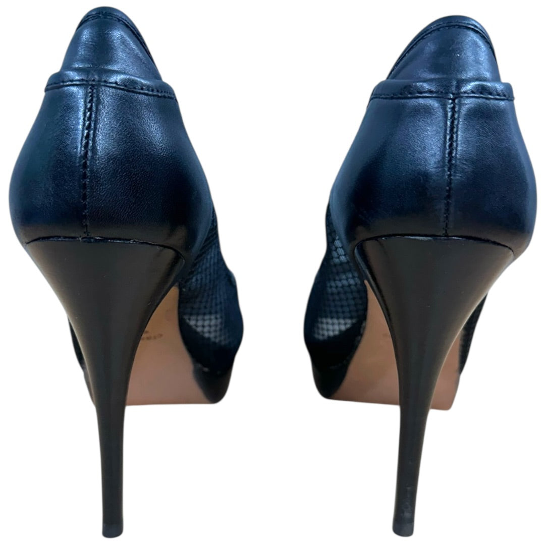 Classiques Entier Charlotte Mesh Peep Toe Stiletto Pumps
