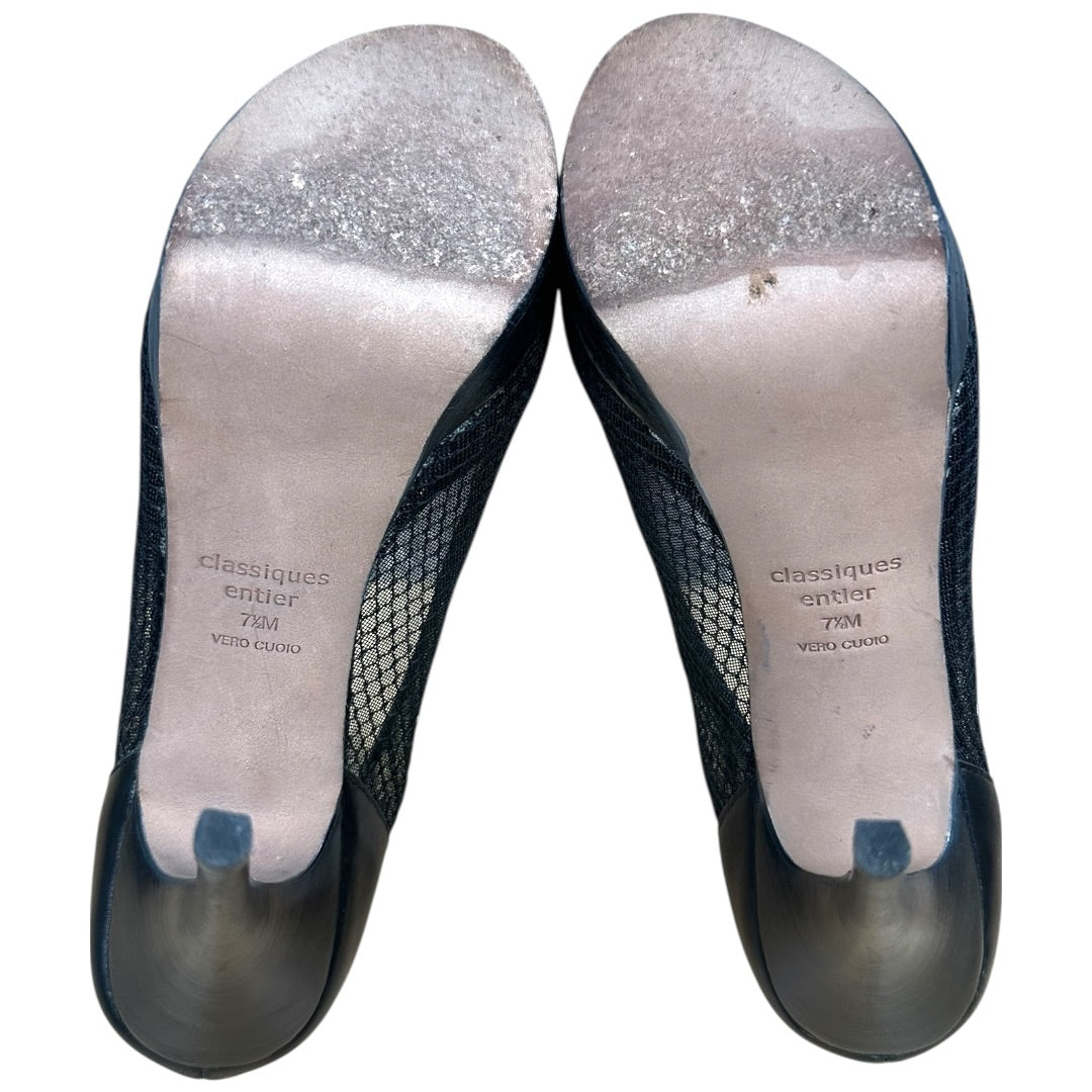 Classiques Entier Charlotte Mesh Peep Toe Stiletto Pumps