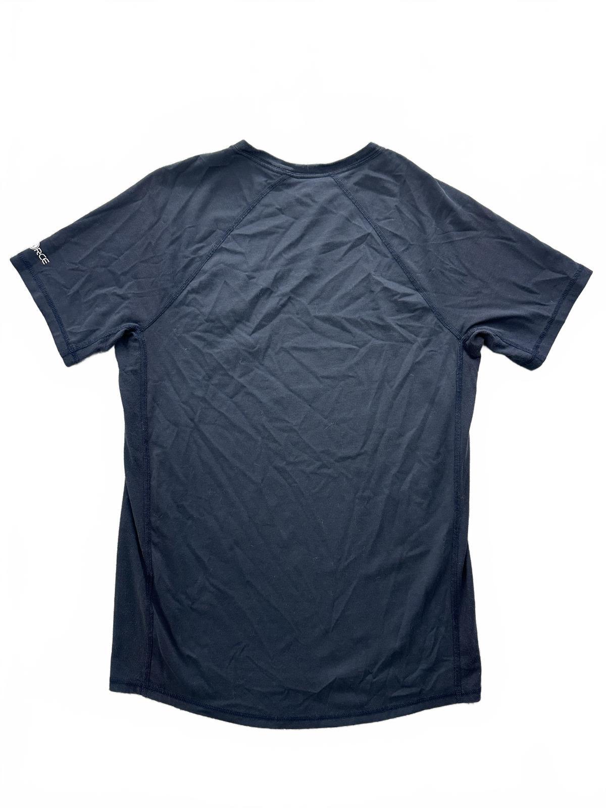 Carhartt Force Relaxed Fit Navy T Shirt with Chest Pocket