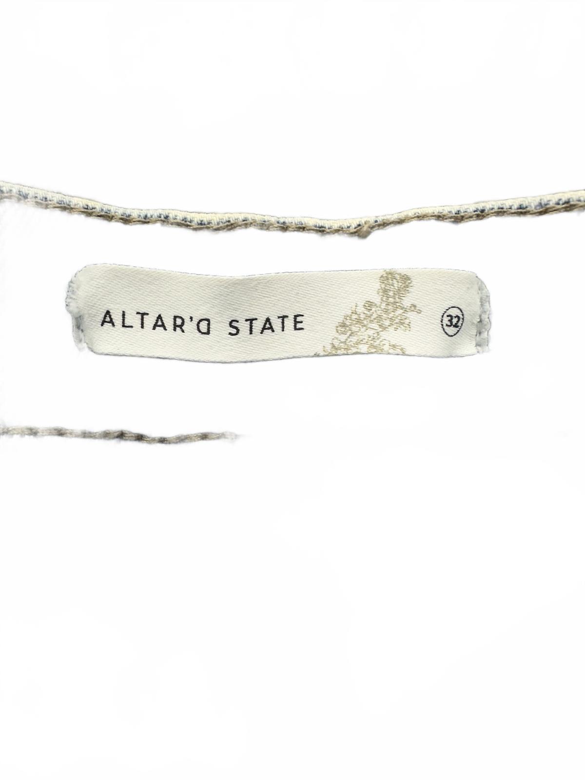 Altar'd State Vintage 90s Relaxed Fit Acid Wash Cropped Jeans