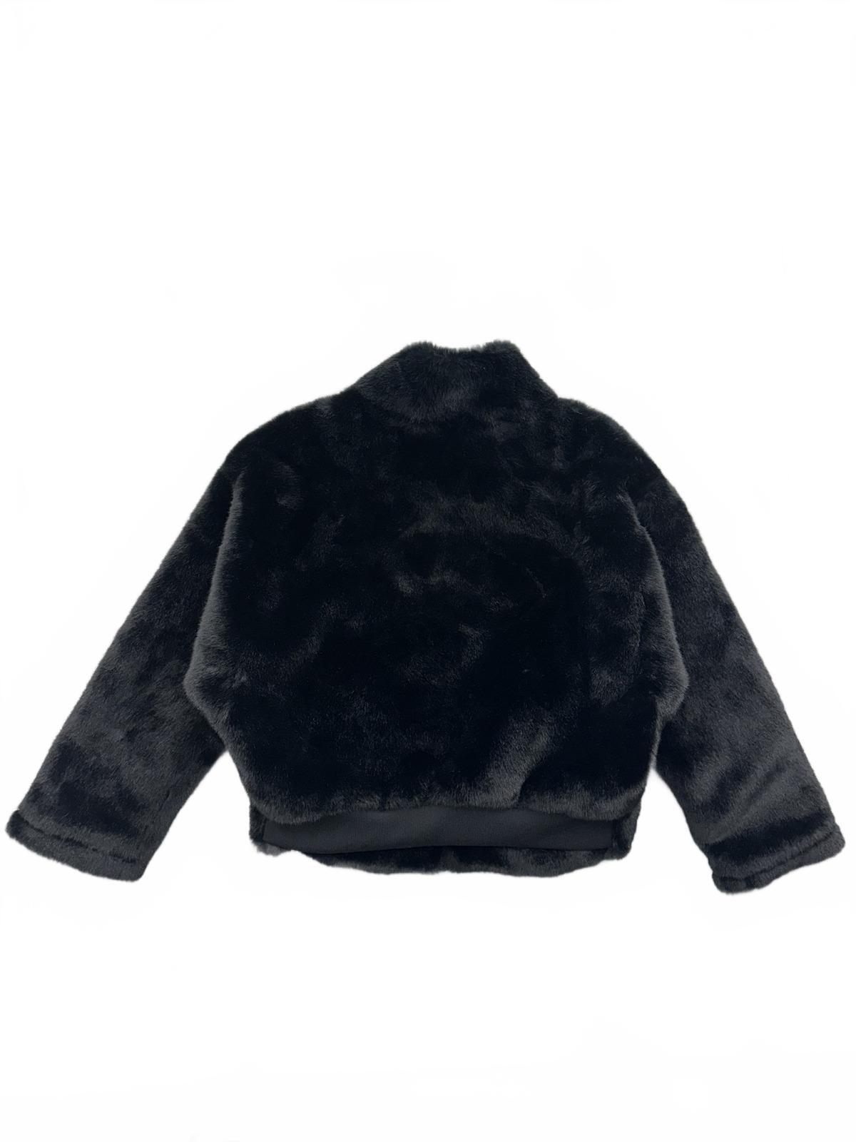 Sneak Peek Black Faux Fur Jacket Cozy Chic Vintage Inspired Winter Outerwear