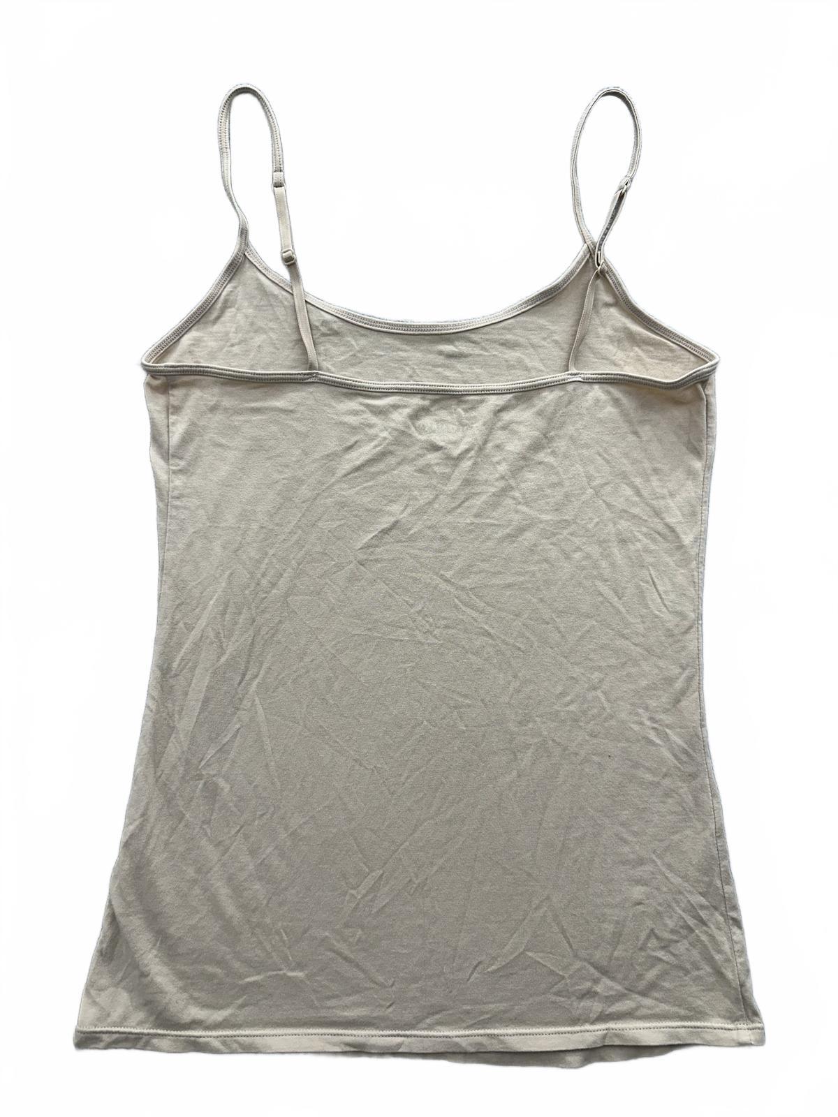 Old Navy Beige First Layer Tank Top Small Casual Minimalist Lightweight