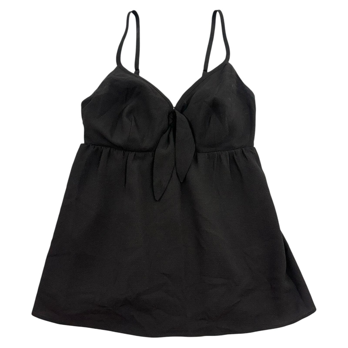 Candie's Black Babydoll Top Y2K Coquette 90s Starlet Empire Waist