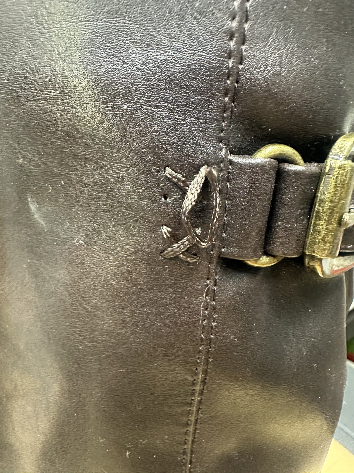 White Mountain Classic Black Leather Riding Boots
