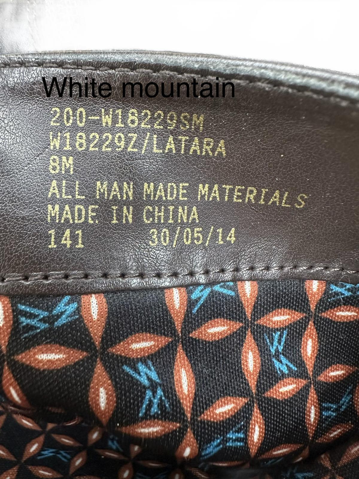 White Mountain Classic Black Leather Riding Boots
