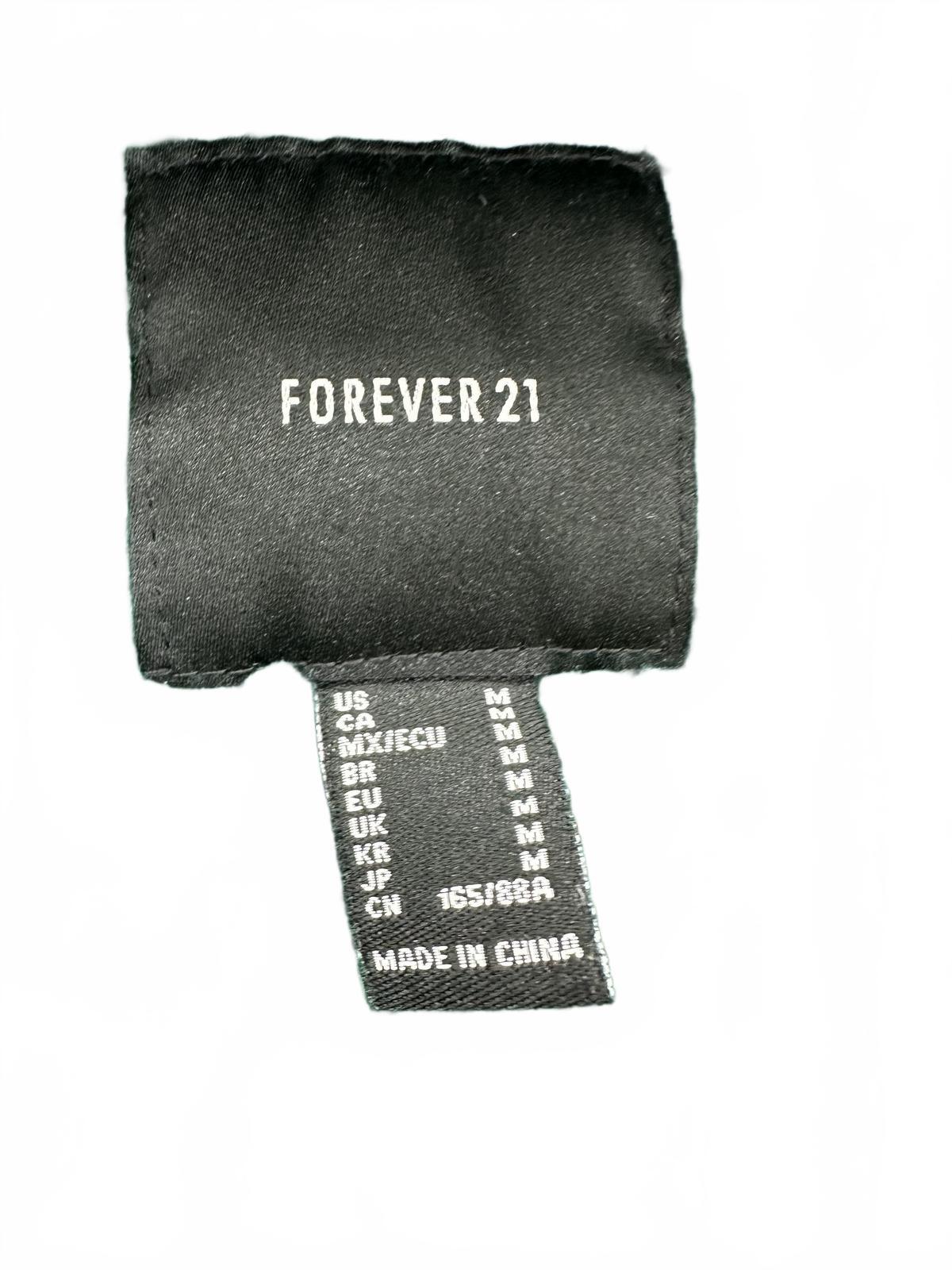 Forever 21 Dark Green Teddy Coat Cozy Streetwear Casual Outerwear