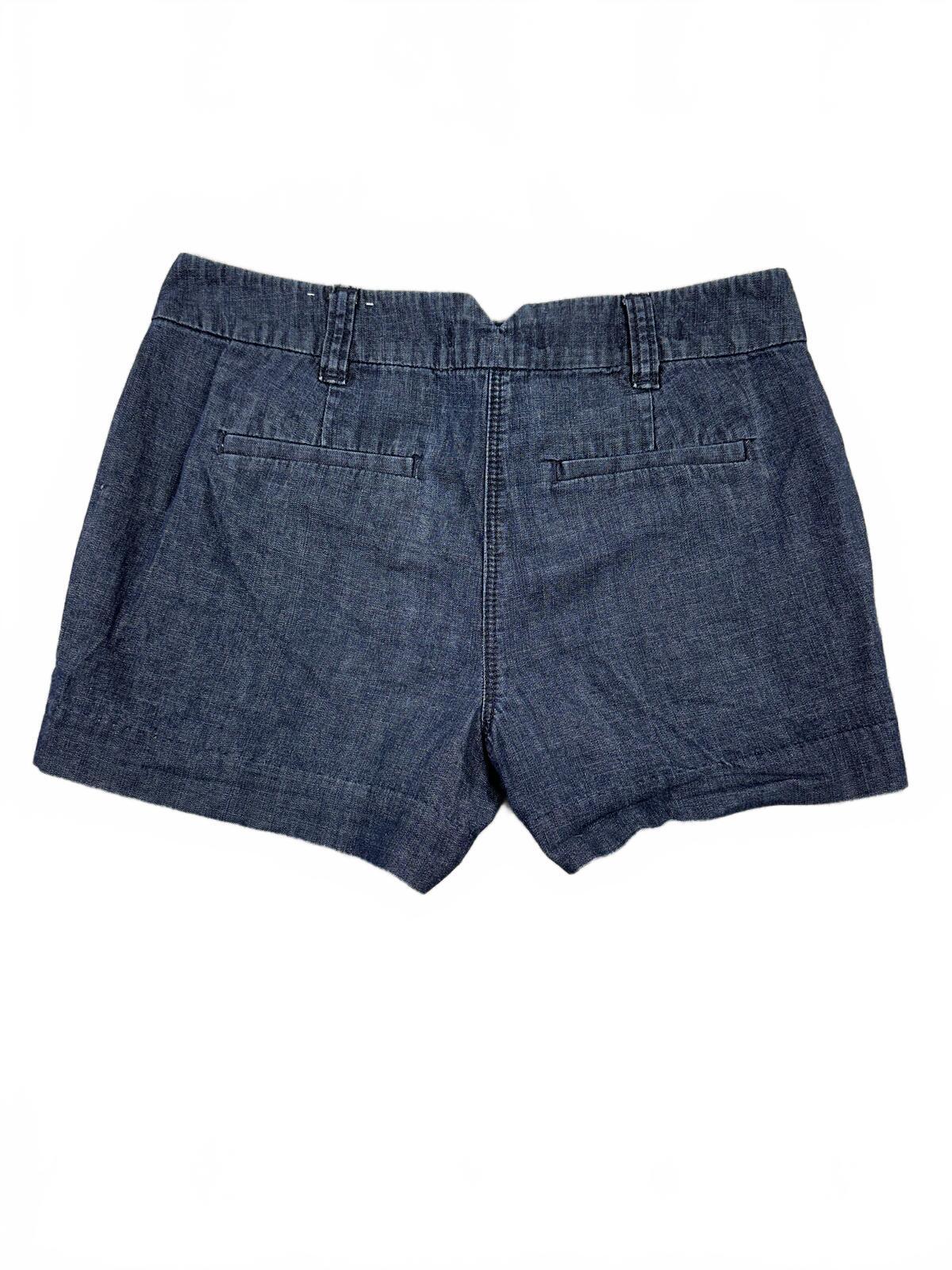 LOFT Riviera Dark Wash Denim Shorts Classic Y2K Summer Casual