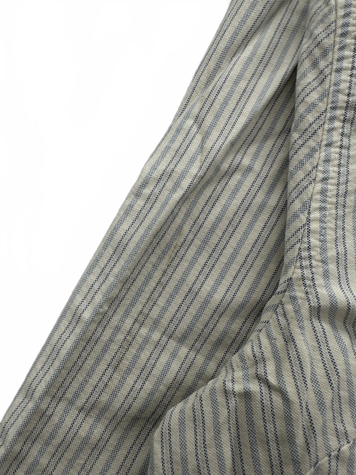 Classic Elements Striped Button Up Shirt Casual Vintage