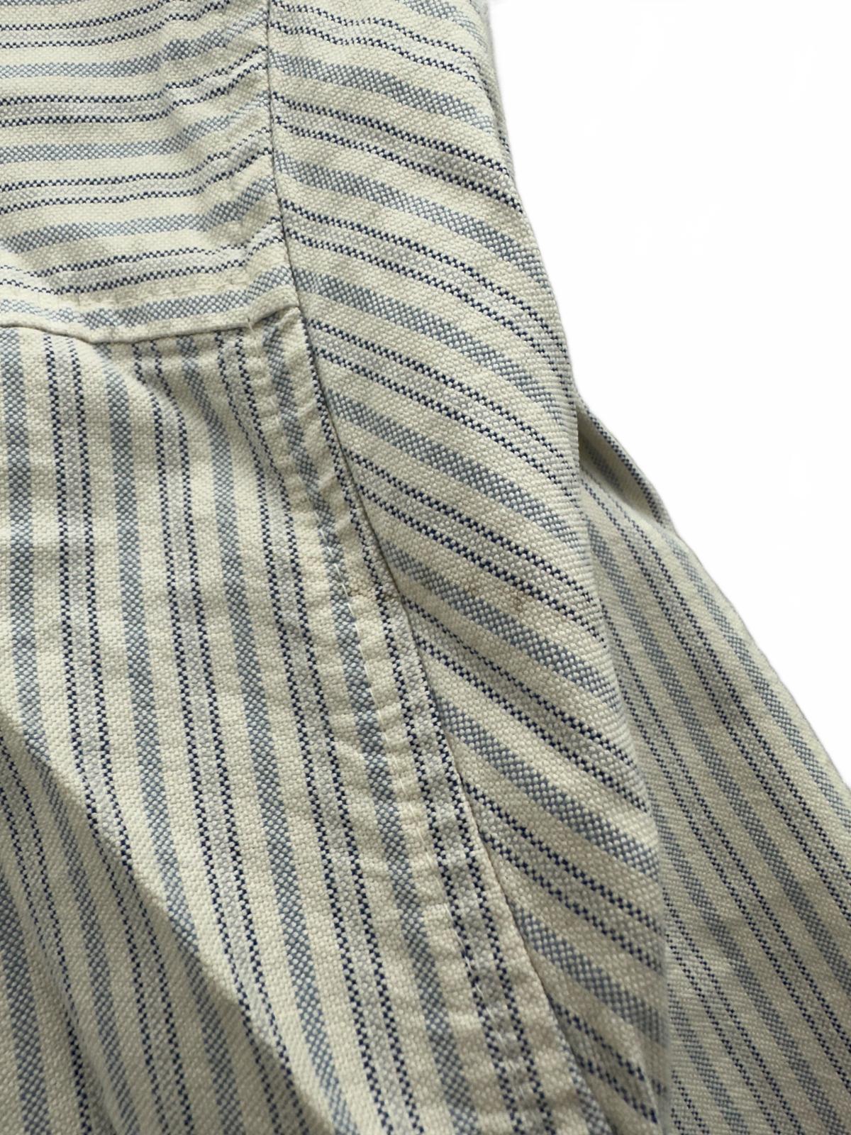 Classic Elements Striped Button Up Shirt Casual Vintage