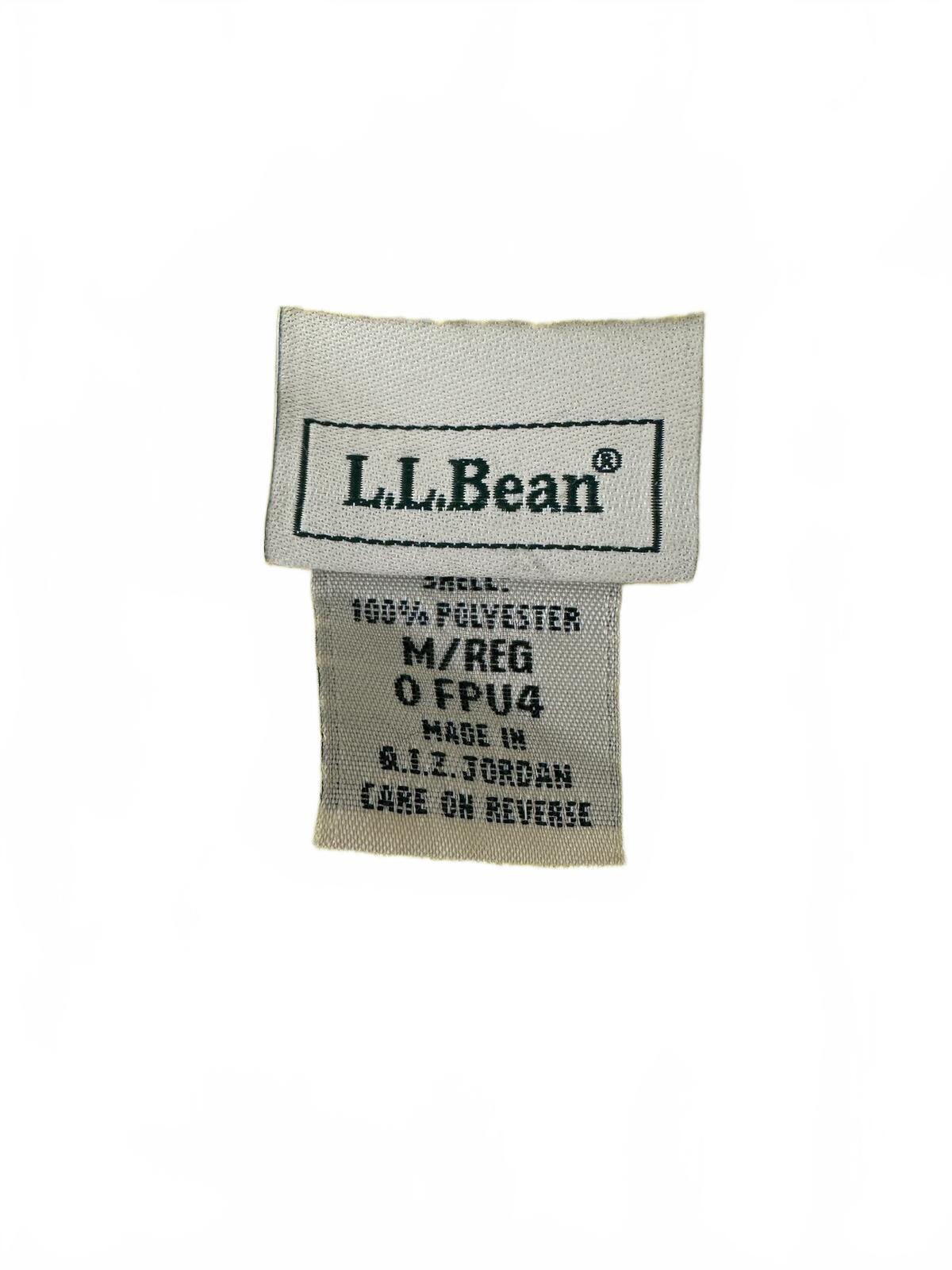 L.L.Bean Lime Yellow Fleece Zip Up Jacket