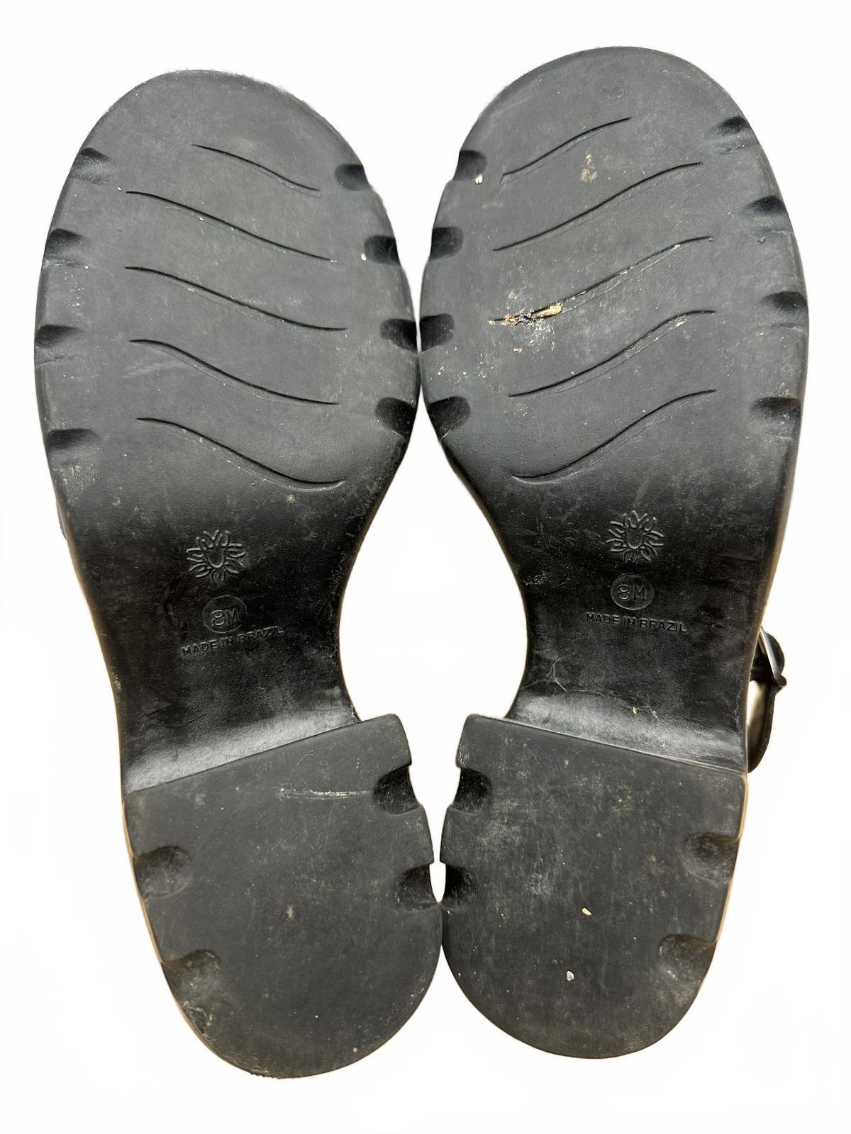 Croft & Barrow Black Leather Mary Jane Heels Vintage Inspired Preppy Twee