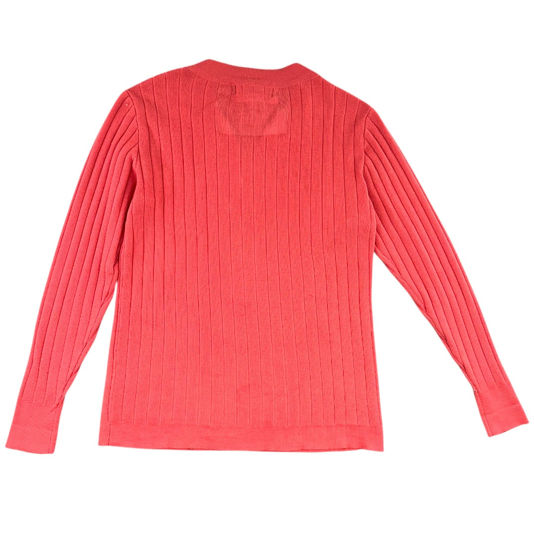 Ribbed Henley Sweater