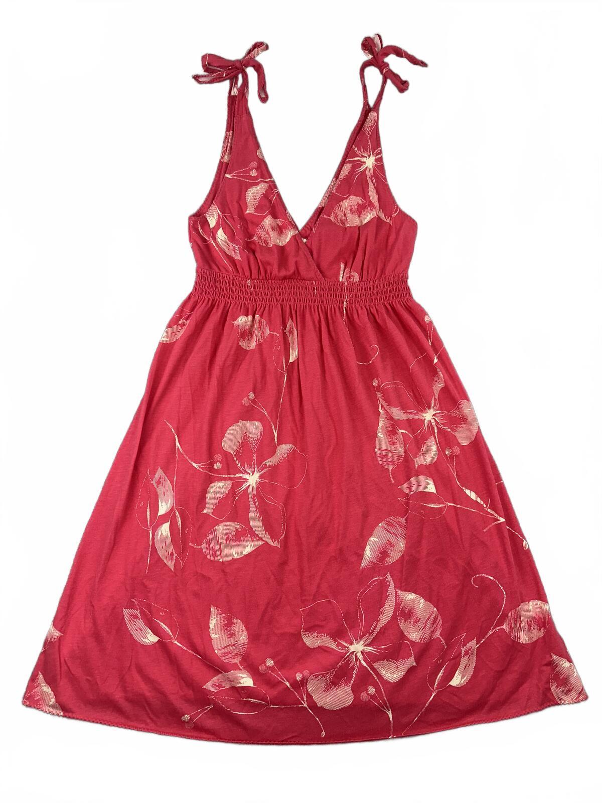 American Eagle Outfitters Pink Floral Sundress Y2K Fairycore Style Summer Dress