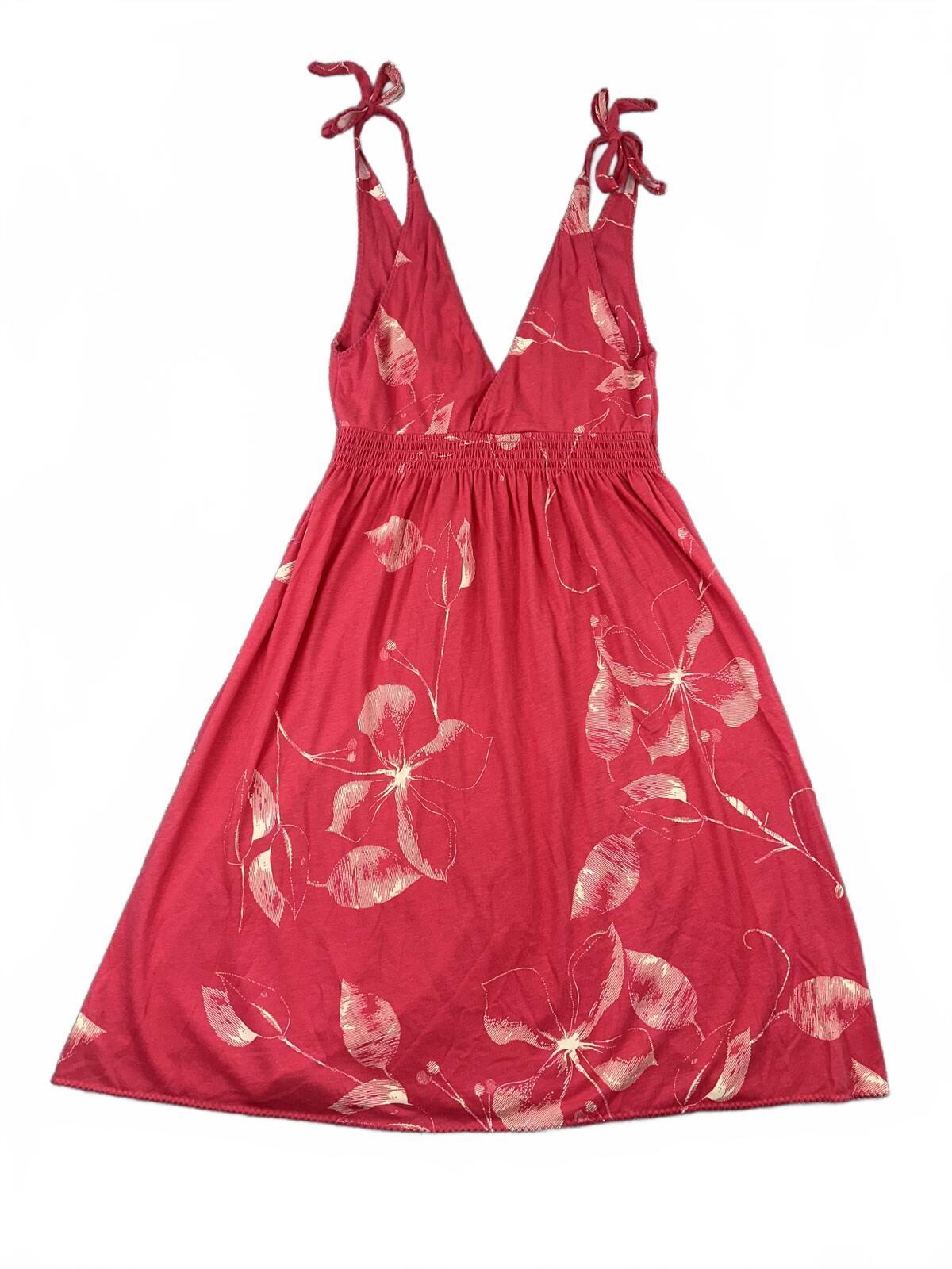 American Eagle Outfitters Pink Floral Sundress Y2K Fairycore Style Summer Dress