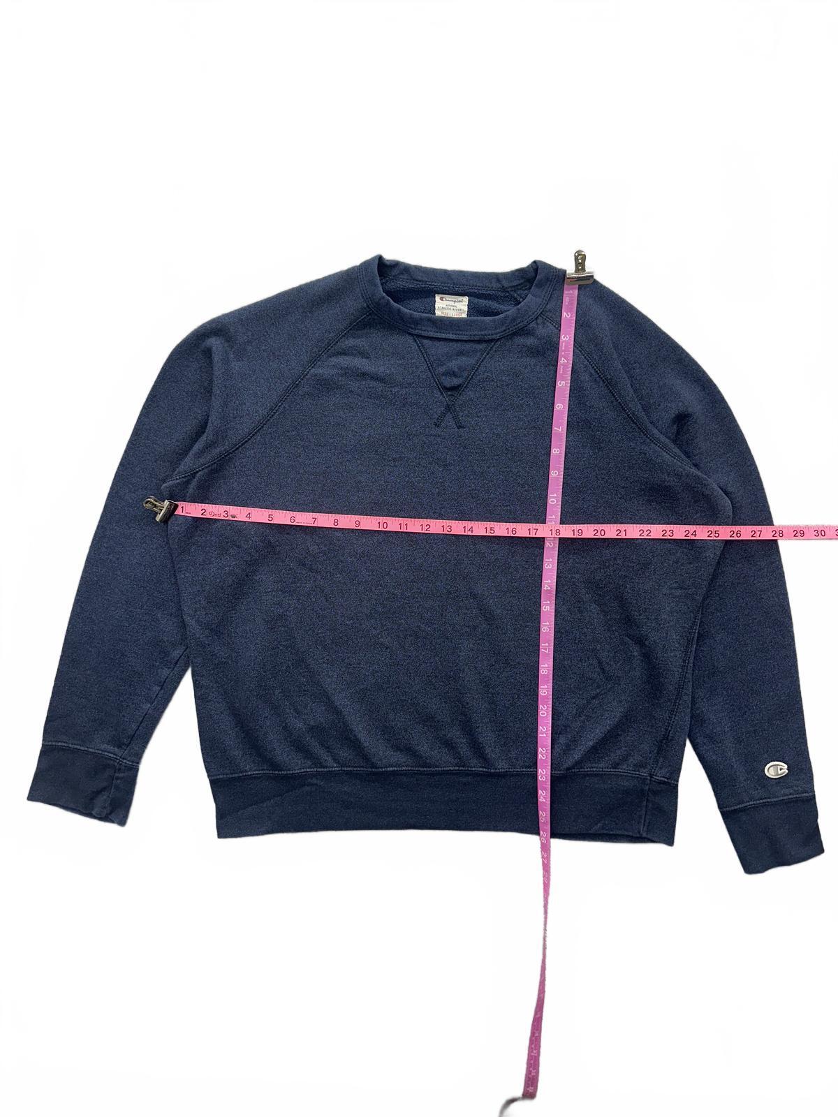 Champion Vintage Navy Blue Sweatshirt Large Classic Athletic Streetwear