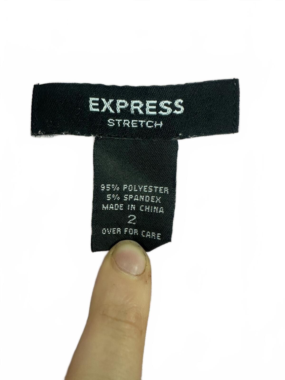 Express Stretch Sleeveless Wrap Blouse Y2K Fairycore Minimalist