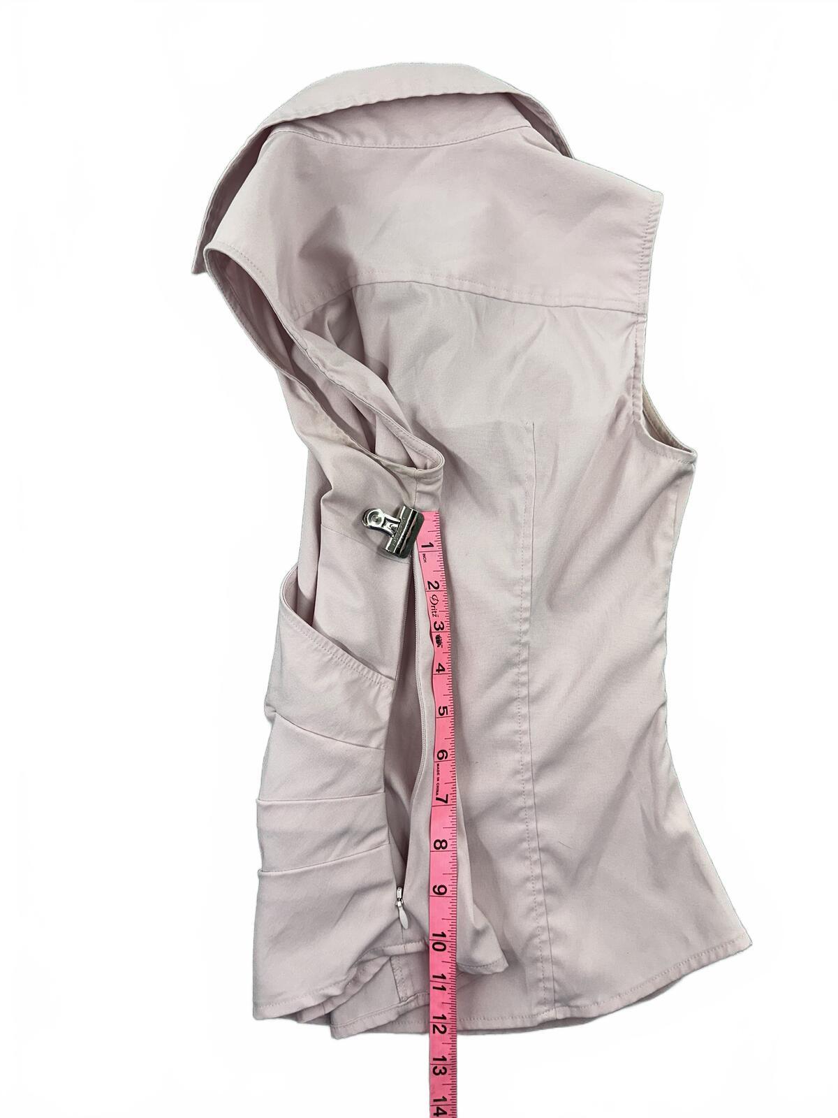 Express Stretch Sleeveless Wrap Blouse Y2K Fairycore Minimalist