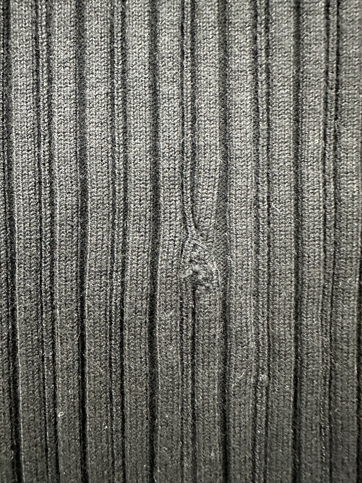 It's Our Time Black Ribbed Turtleneck Sweater Classic Minimalist Knitwear
