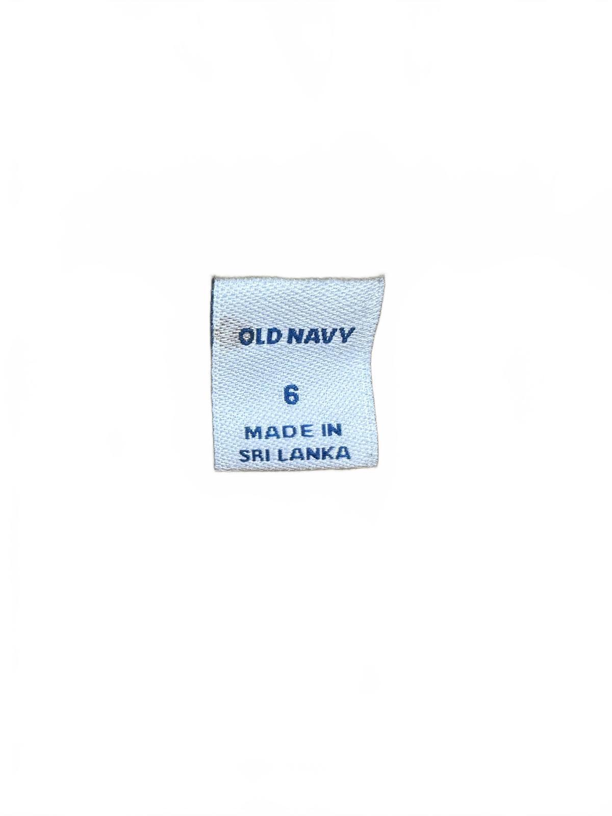 Old Navy Mustard Button Front Mini Skirt with Patch Pockets