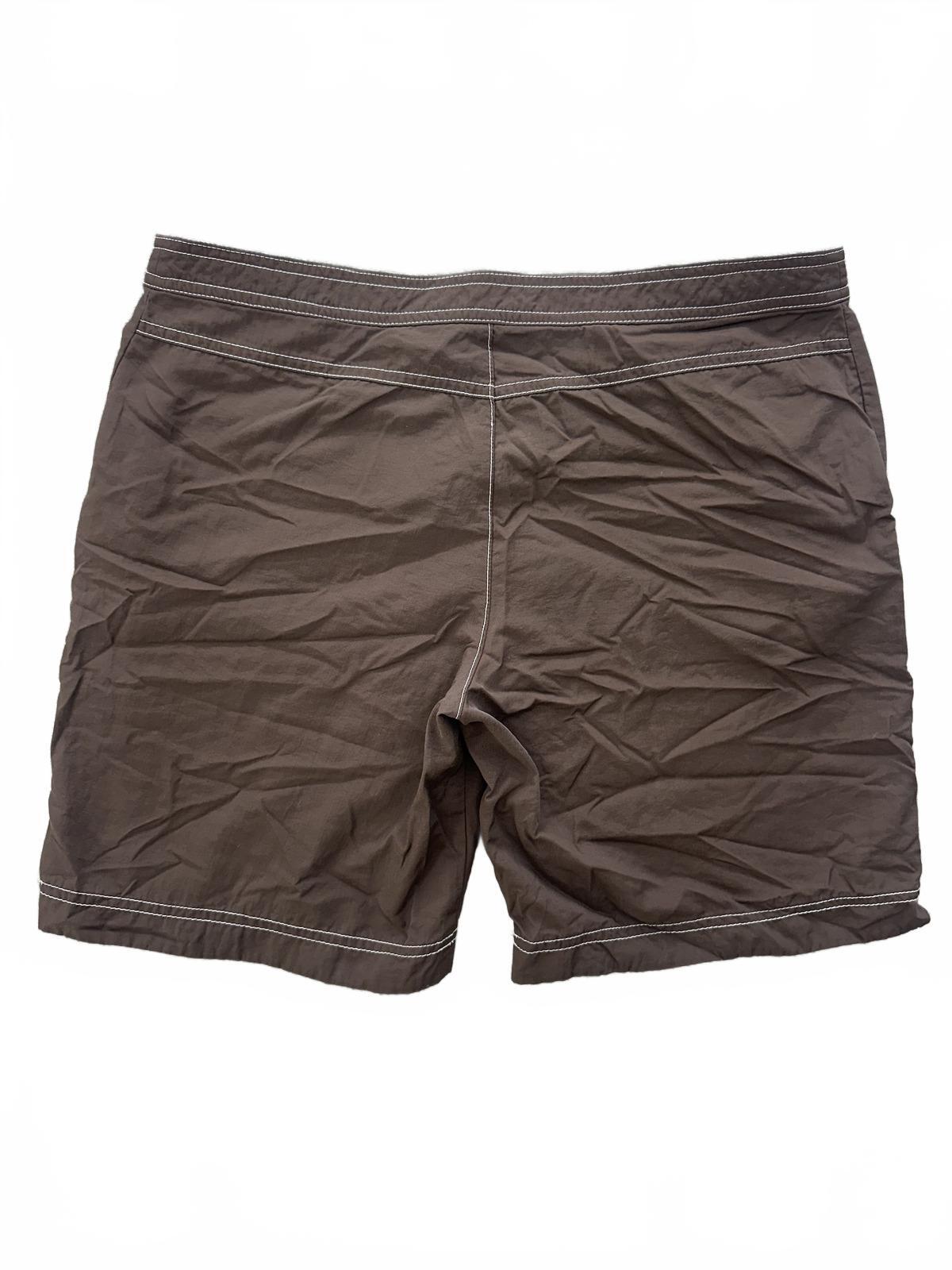 Merona Brown Swim Shorts Vintage Style Board Shorts