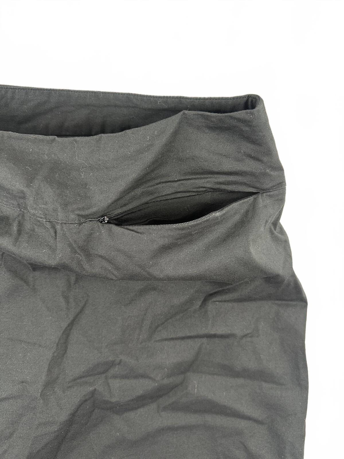 Sahalie Black Skort with Built In Shorts Y2K Sporty Athleisure Activewear