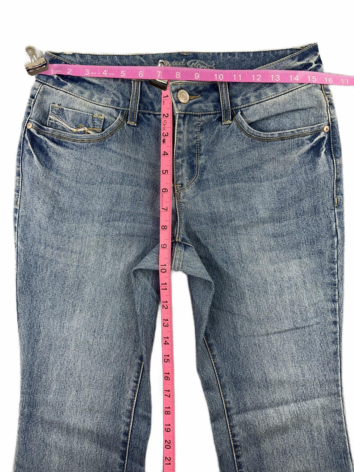 Faded Glory Boot Cut Denim Jeans Y2K Vintage Inspired Flared Leg