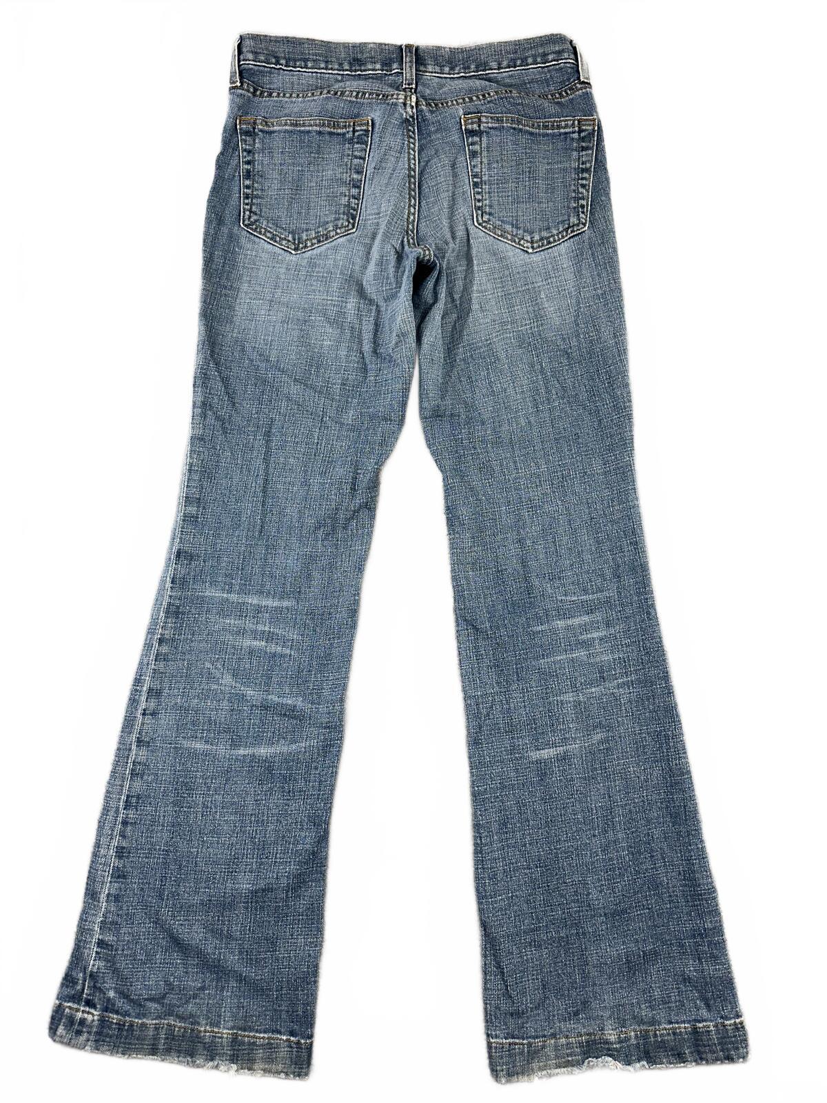 Gap Long and Lean Stretch Bootcut Jeans Blue Denim Y2K