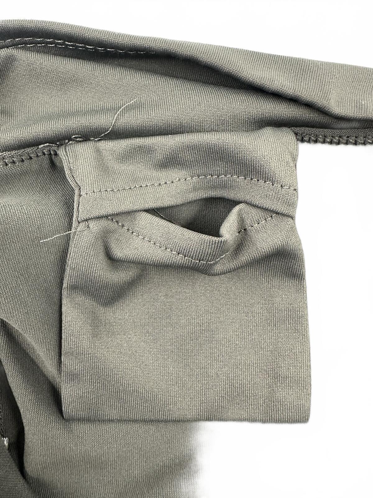 Champion Y2K Sporty Athleisure Skort in Dark Charcoal Gray