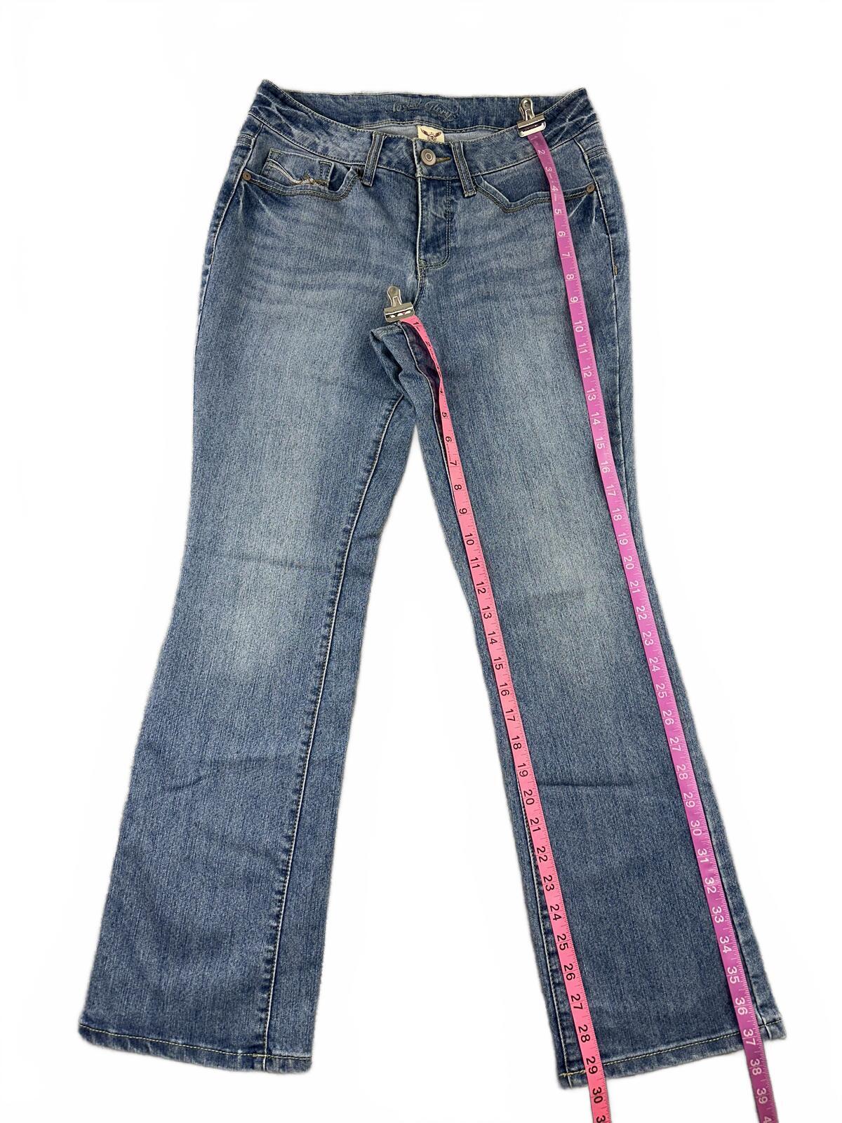 Faded Glory Y2K Boot Cut Jeans Light Wash Denim Vintage Retro