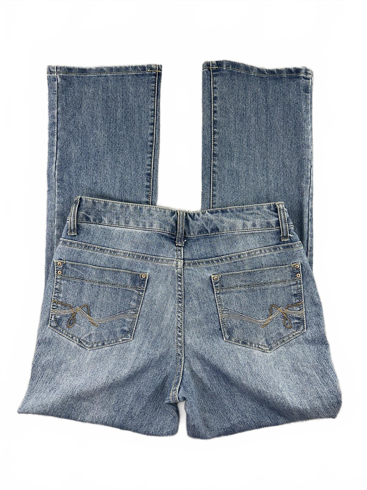 Faded Glory Y2K Boot Cut Jeans Light Wash Denim Vintage Retro