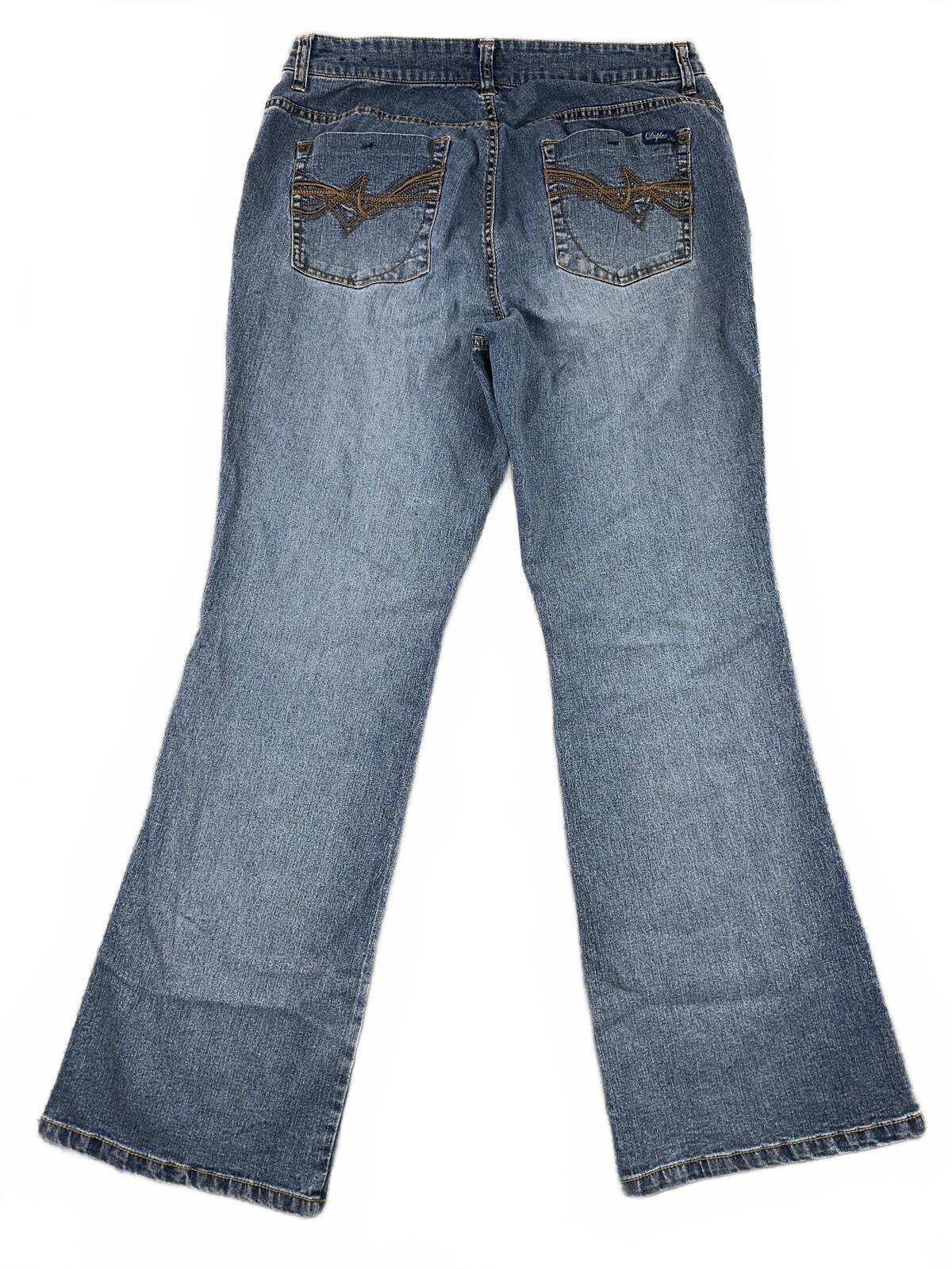 Duplex Y2K Embroidered Flare Jeans Wash Wide Leg Vintage Retro Y2K
