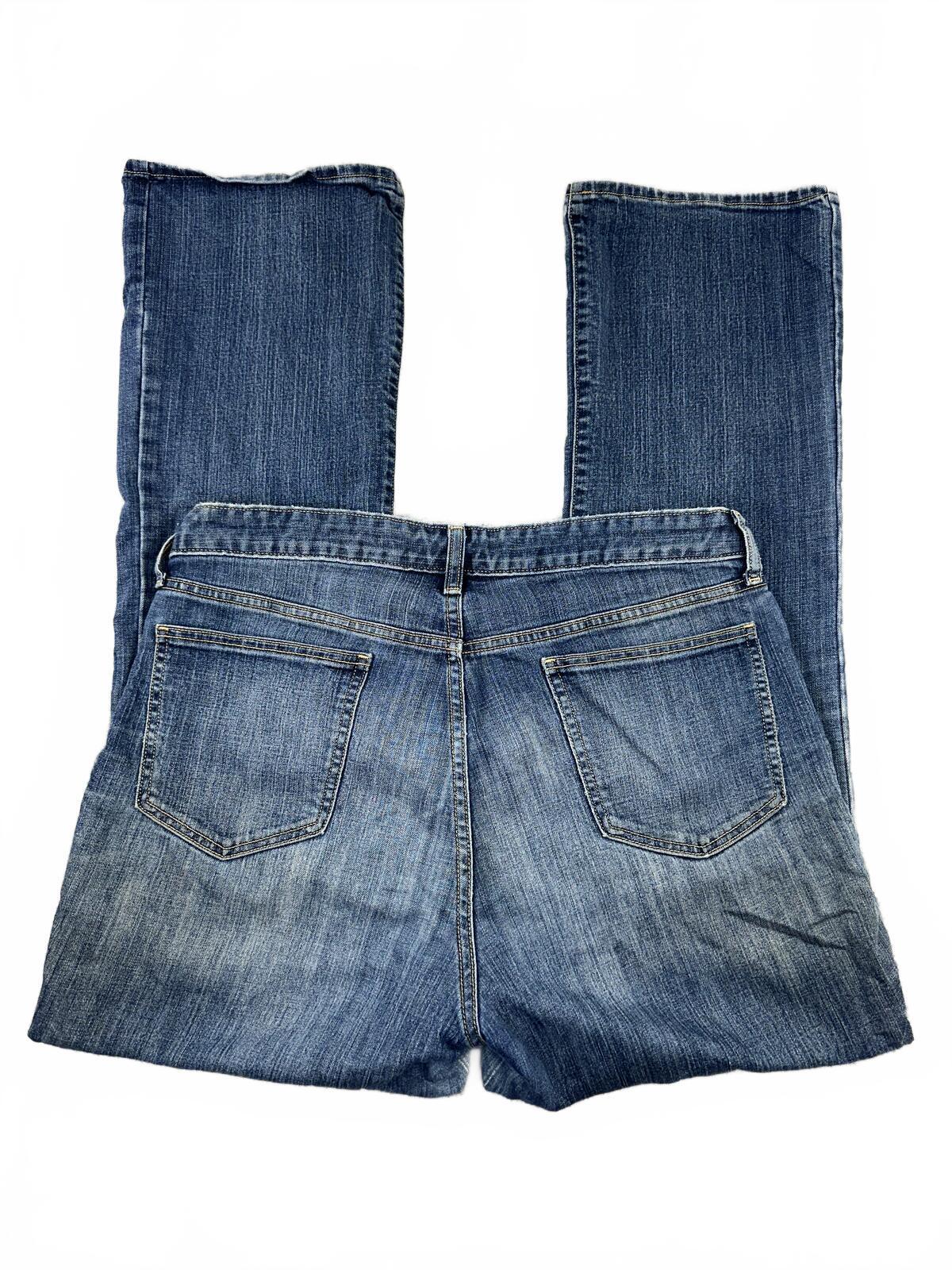 Old Navy The Dreamer Mid Rise Bootcut Jeans Blue Wash Y2K 90s