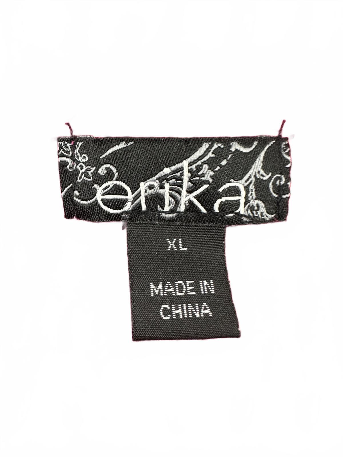 Erika Magenta Y2K Vintage Inspired Cardigan Sweater with Shawl Collar and Button
