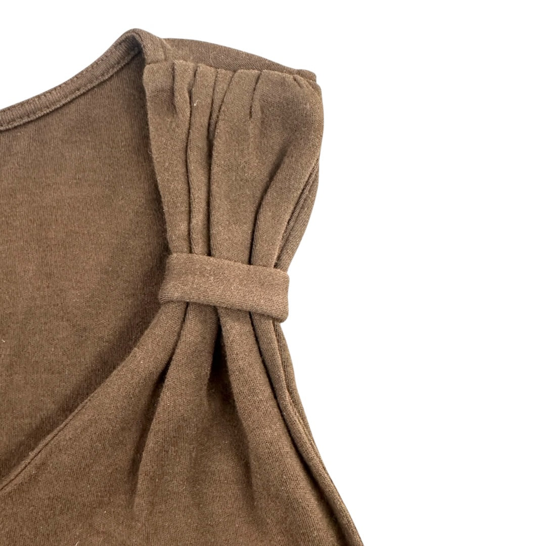 Christopher & Banks Dark Brown Sleeveless Tank Top
