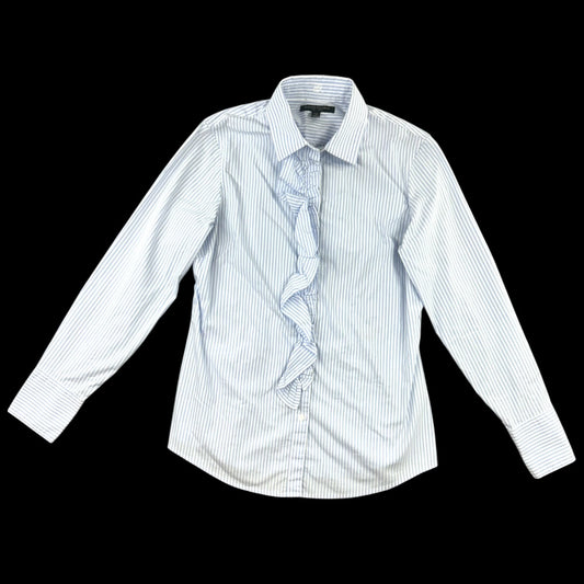 Banana Republic Riley Tailored Ruffle Button Down