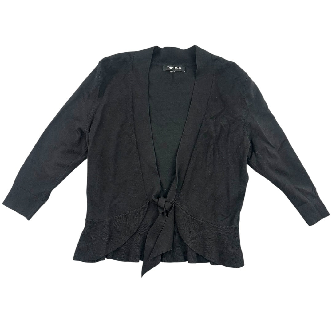 White House Black Market Tie Front Sweater