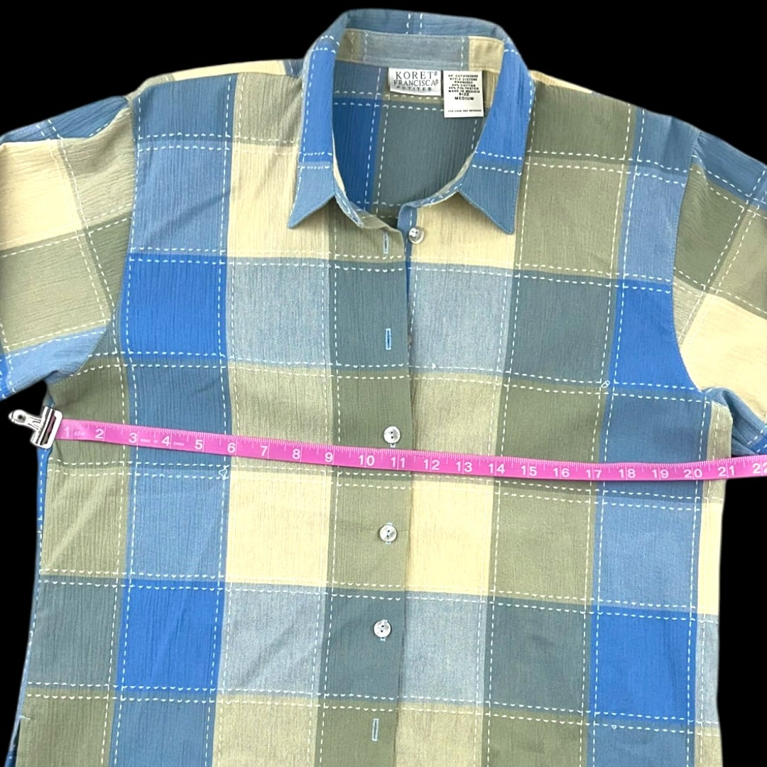 Vintage Koret Plaid Button Down